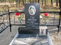 Памятники на кладбище домашних животных Памятники на кладбище домашних животных